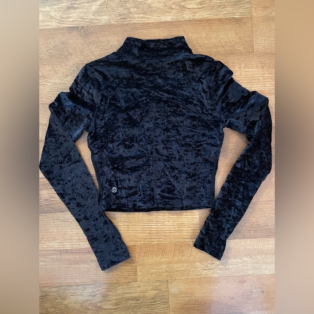 Lululemon align velvet cropped long sleeve